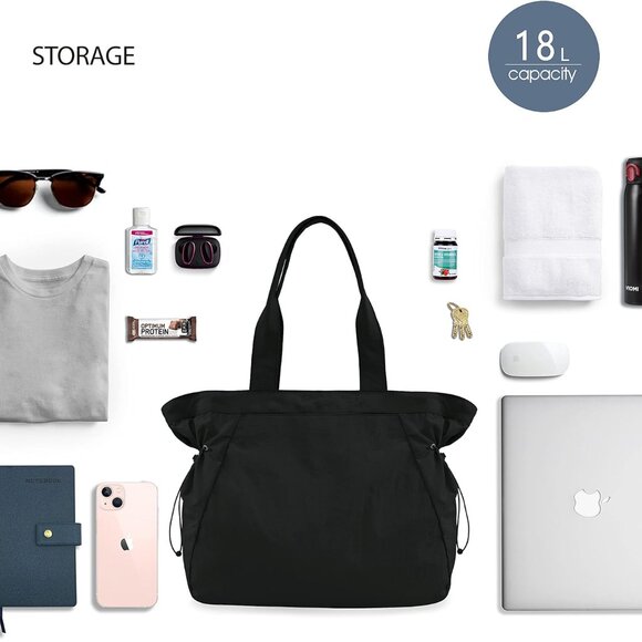 Convenient 18L Tote Handbag - Lightweight, Waterproof Design for All Activities - Picture 5 of 6